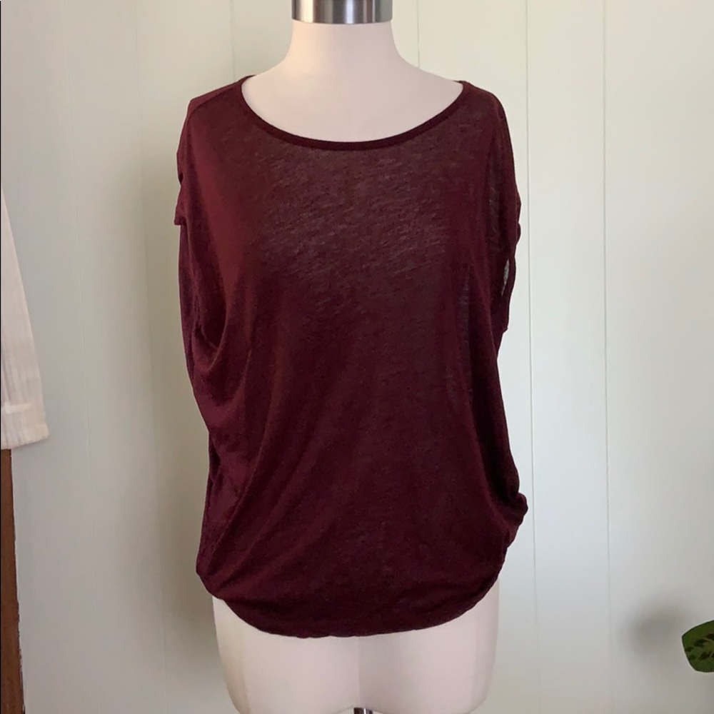 Forever 21 Maroon blouse